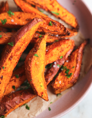 Sweet Potato Fries at Green Fork Kitchen (gluten‑free)